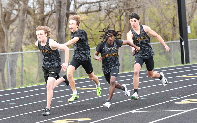 OFF TO THE RACES. Sullivan hosted its first meet. Photo by Extra Innings Photography Article Image Alt Text