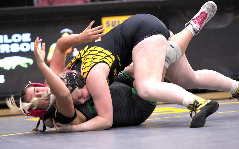 RUBY DAILY clinched second at the Wright City and Steve Johnson Invitationals. Photo by Wyatt Hardy Article Image Alt Text