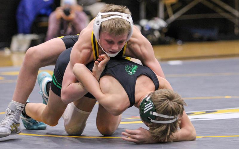 IAN HENDERSON was a first-team all-area awardee. Photo by Wyatt Hardy Article Image Alt Text