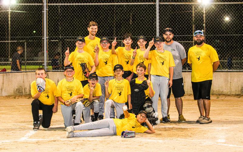 UNDEFEATED. The Fraternal Order of Eagles (FOE) 12U squad finished their perfect season 11-0. Photo by Wyatt Hardy Article Image Alt Text