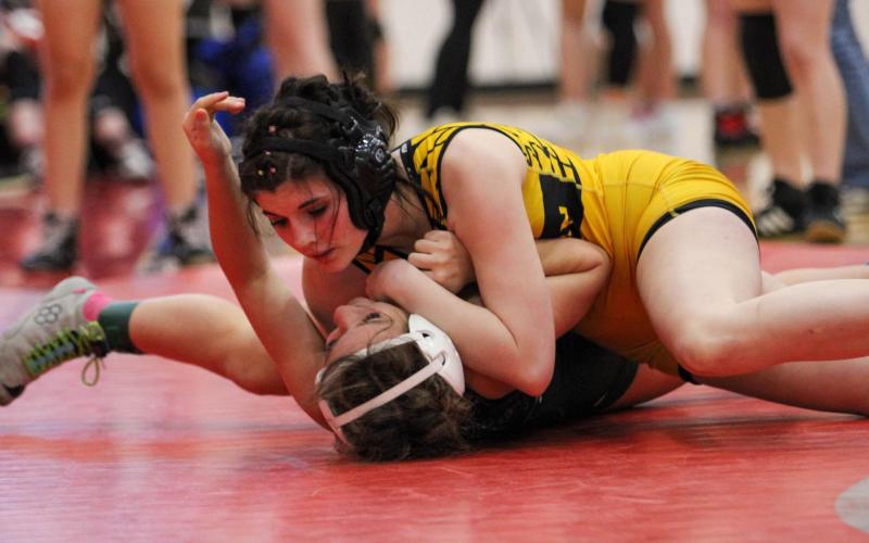 AUTUMN HARDESTY won two of her four rounds. Photo by Wyatt Hardy Article Image Alt Text