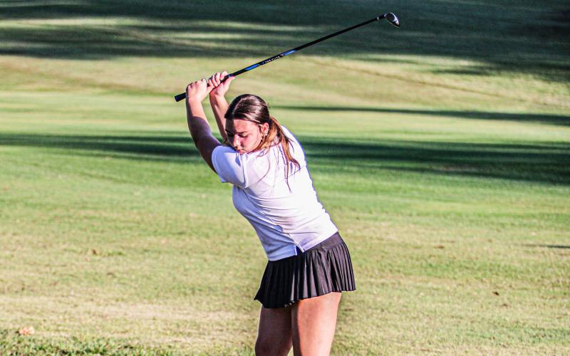 ALYSSA BEERS tallied 62 points for the varsity team. Photo by Wyatt Hardy Article Image Alt Text