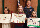 Fire Poster winners grades 3 and 4.