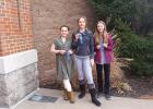 Isabella, Allie and Meredith all earned blue ribbons for their performances. Congratulations!