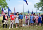Descendants of Lt. Col. Benjamin Harrison.